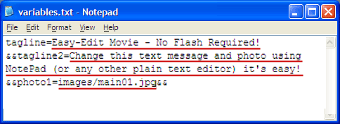 variables.txt example